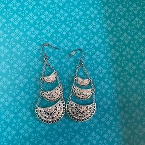 Lucky brand silver earrings